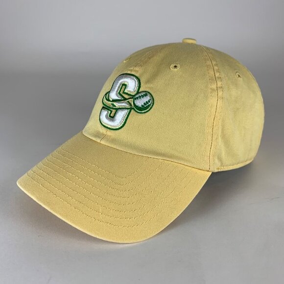 Sacramento River Cats MiLB Womens Yellow Twins Enterprise Strapback Hat - Picture 1 of 5